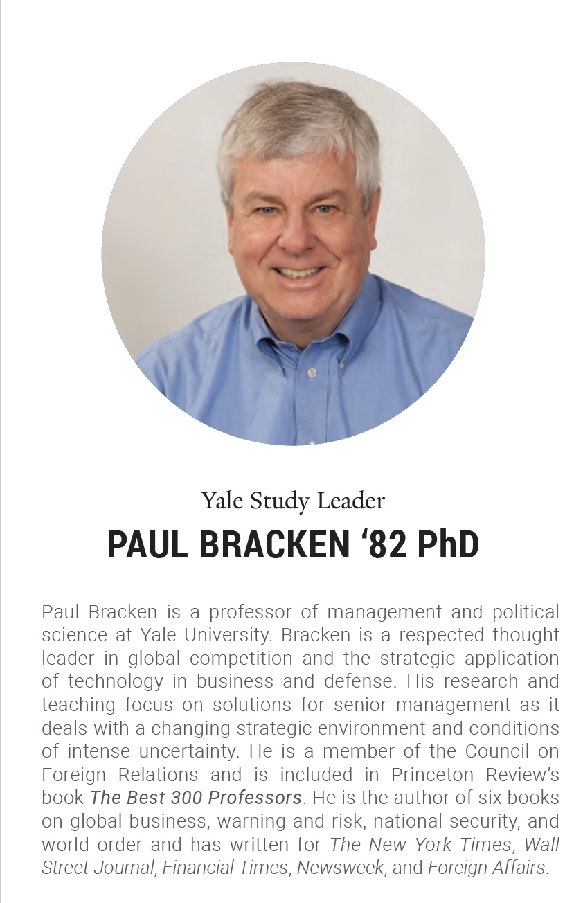NEW WAR MACHINES AND OLD NUCLEAR WEAPONS Alumni Evening with Prof. Paul Bracken (SOM)